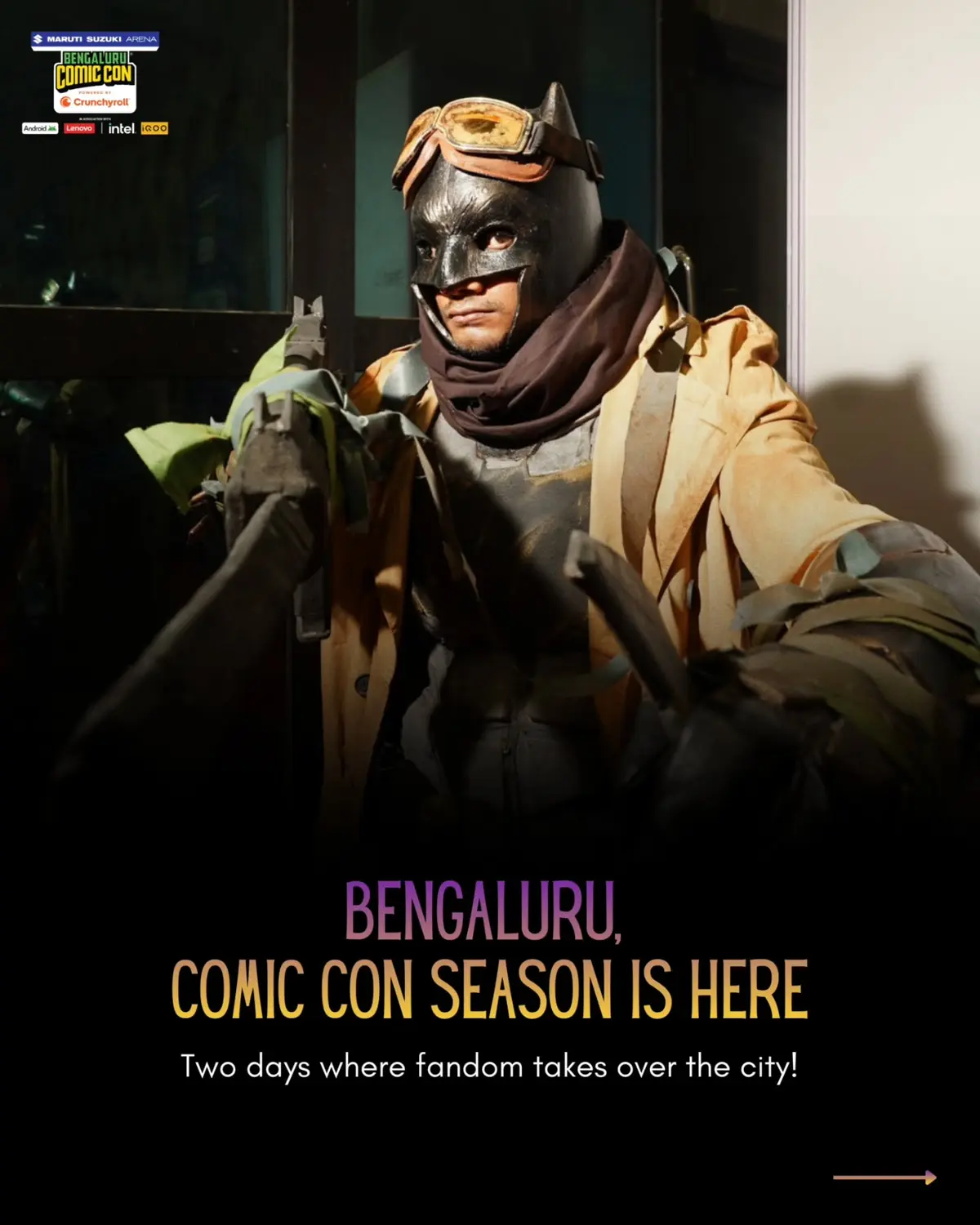 Bengaluru Comic Con ticket promotion