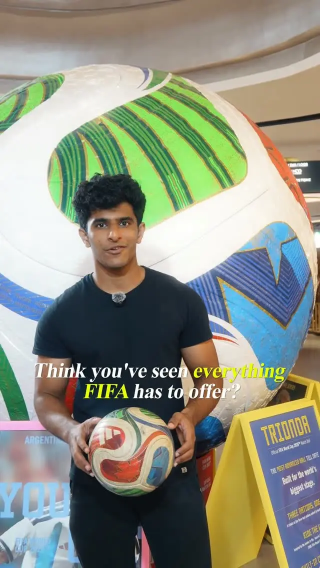 FIFA Trionda installation at Phoenix Mall of Asia