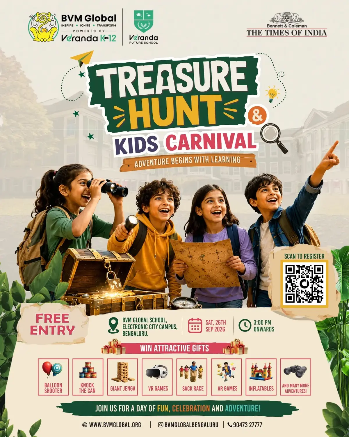 Treasure Hunt and Kids Carnival