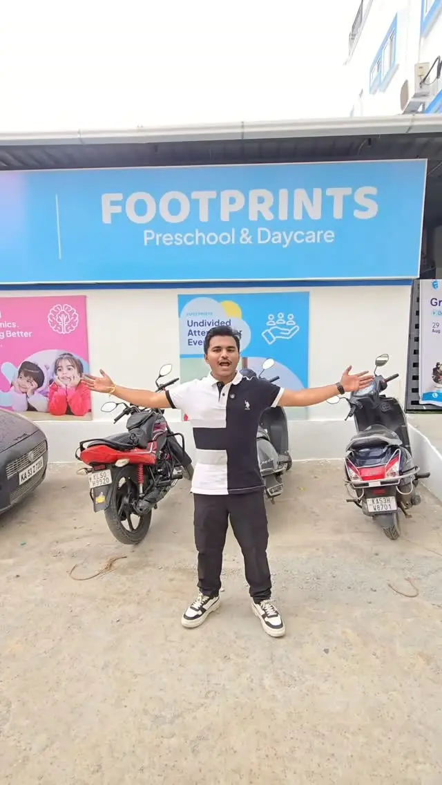 Footprints preschool feature in Bidarahalli